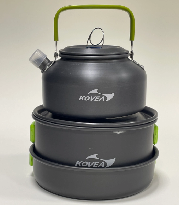 kovea-2-person-cookware-set-1 ست ظروف KOVEA مدل دو نفره - تصویر 1