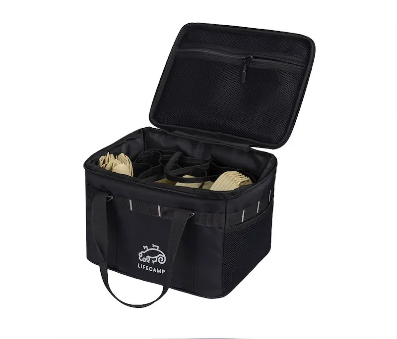 71aa8aa8c25506629a72ecb634b510a9 کیف 44 تکه لایف کمپ مدل TRAVEL KIT کد 45888 - تصویر 1